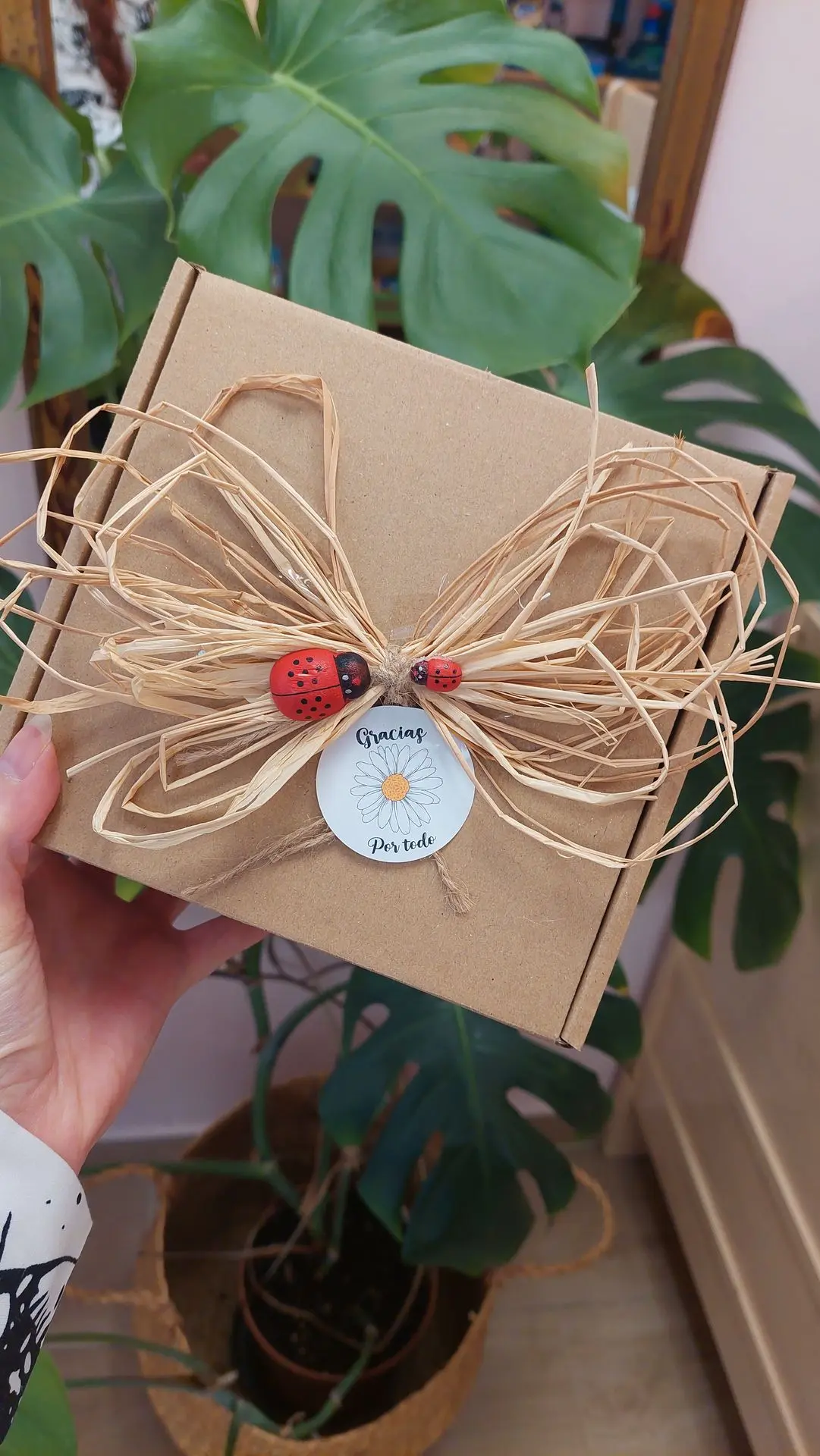 Envoltorio caja de regalo - Ejemplo de regalo