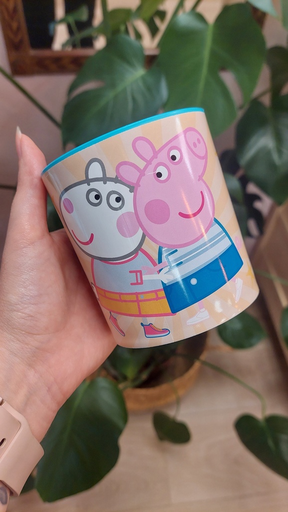 Taza De Plástico Para Microhondas - Peppa Pig