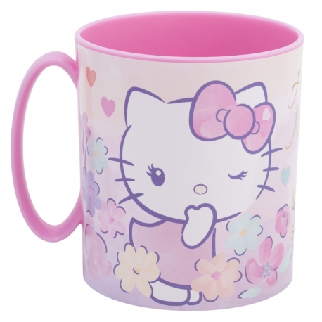 Taza De Plástico Para Microhondas - Hello Kitty