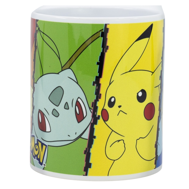 Taza Cerámica Decorada En Caja Regalo - Pokemon