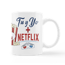 Pack Taza Calcetín "Tu Y Yo + Netflix"