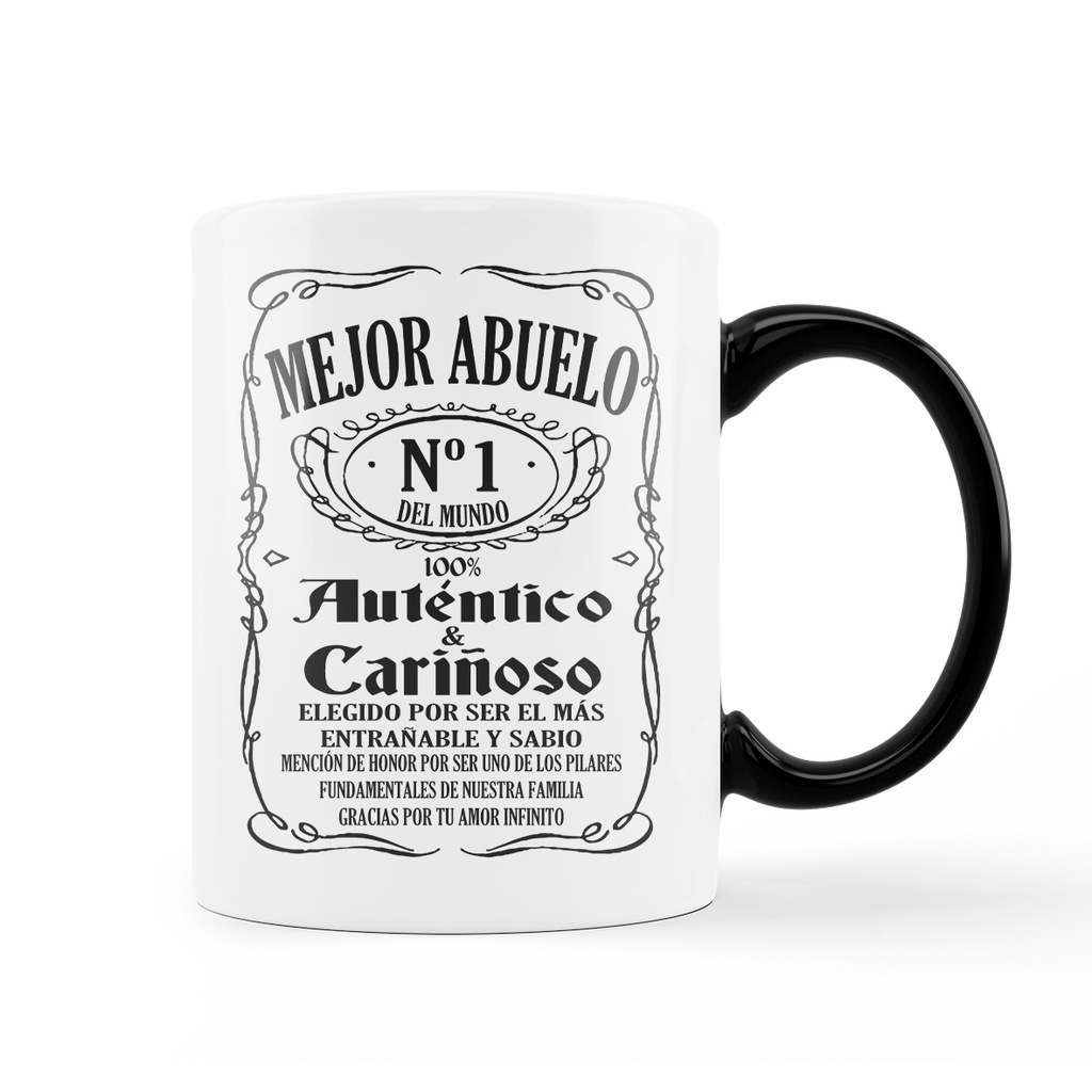 Pack Taza Calcetín Mejor Abuelo N°1