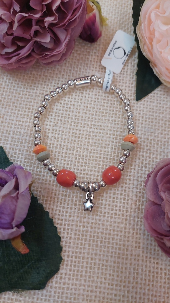 Pulsera Estrella Naranja - Ciclón