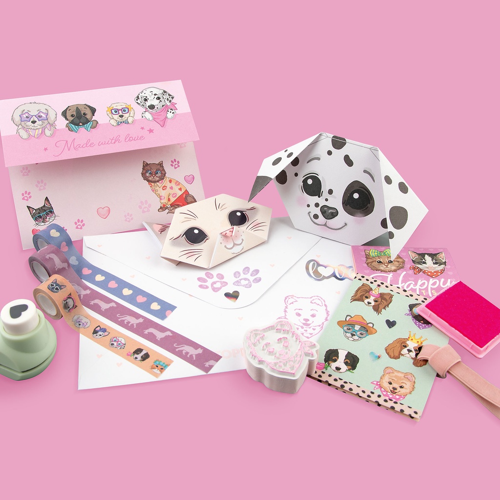 Set de cartas Love KITTY and DOGGY - TOPModel