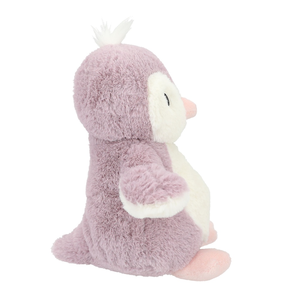 Peluche bebé pingüino lila 18 cm PENGUIN - Princess Mimi