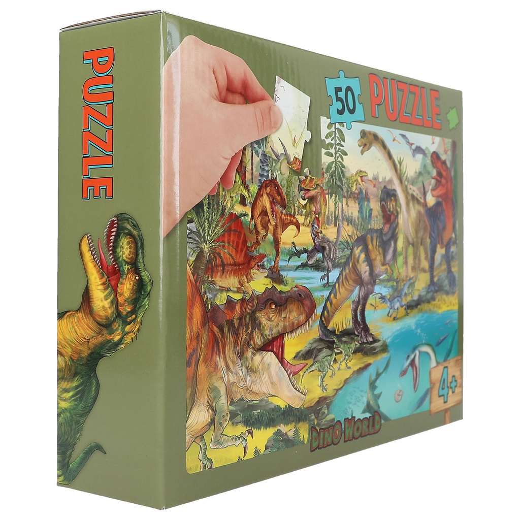 Puzzle 50 piezas - DinoWorld