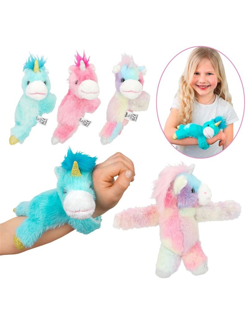 Pulsera slap unicornio peluche- Ylvi