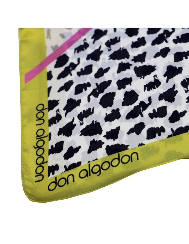 Pañuelo Leopardo Alegre - Don Algodón