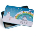 Caja metálica para galletas Unicornio Snow Coldson 197x121x47mm - Nici