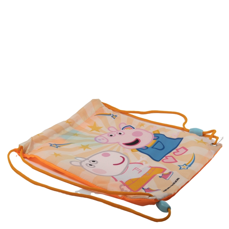 Bolsa saco merienda - Peppa Pig