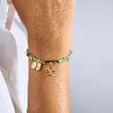 Pulsera Oro Libelula Azul - Pikadura