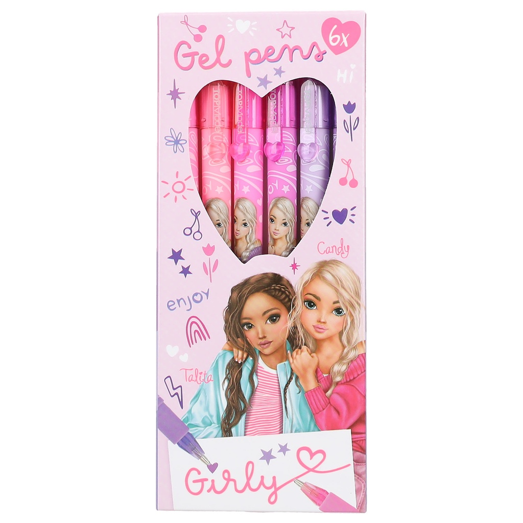 Set de Boligrafos de Gel Girly - TOPModel