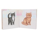 Cuaderno con pegatinas Dress Me Kitty - TOPModel