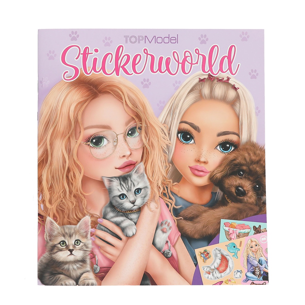 Stickerworld Kitty and Doggy - TOPModel