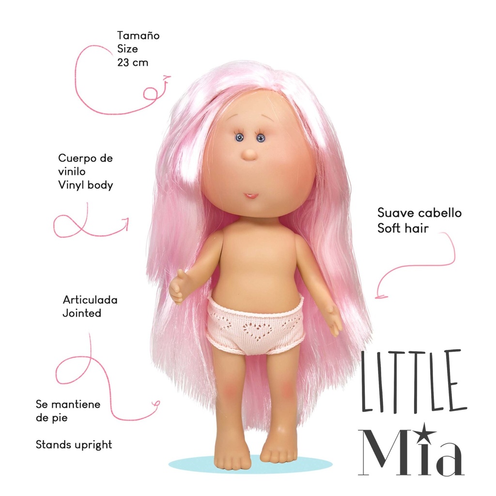 Muñeca Little Mia Rosa - Nines d'Onil