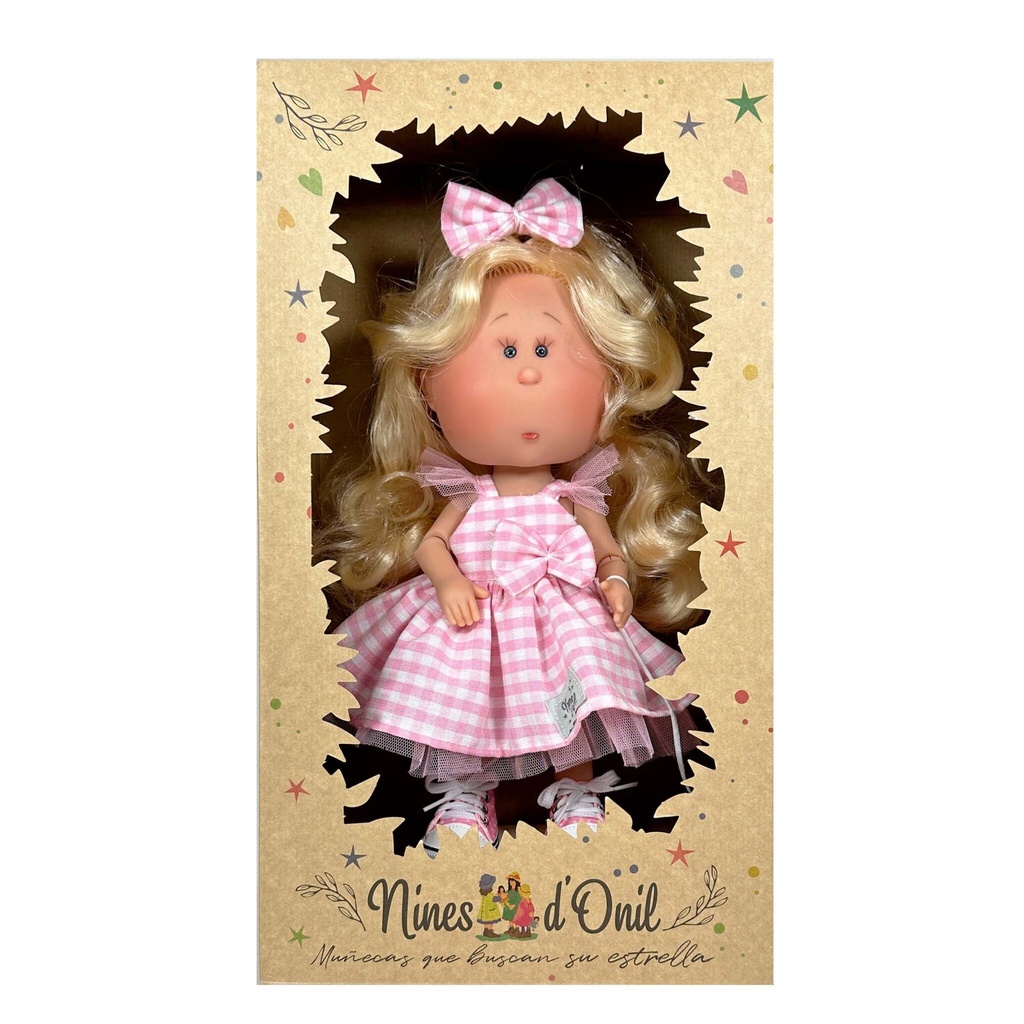 Muñeca Mia Rubia Con Mascota - Nines d'Onil