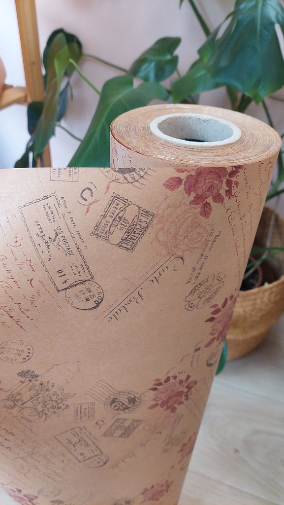 Papel craft postal