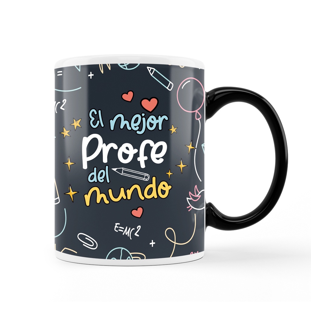 Taza "El mejor profe del mundo" - L'Informal