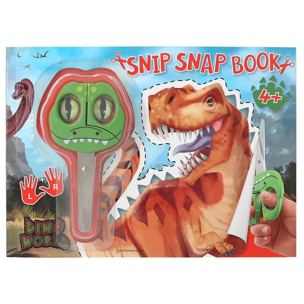 Libro Snip Snap - DinoWorld