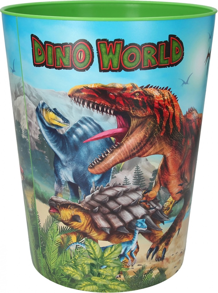  Papelera de dinosaurio o tiburón - DinoWorld