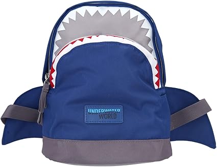 Mochila Underworld con diseño de tiburón para niños - DinoWorld