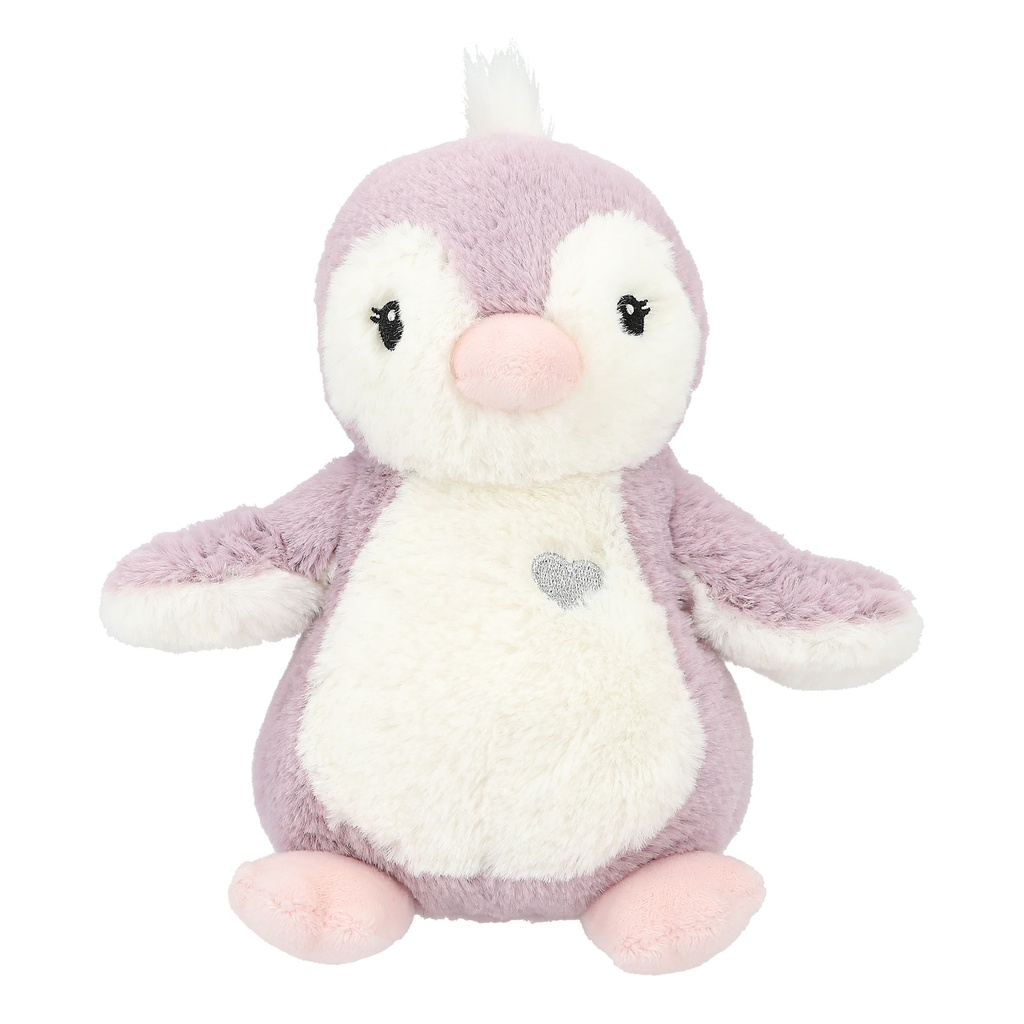 Peluche bebé pingüino lila 18 cm PENGUIN - Princess Mimi