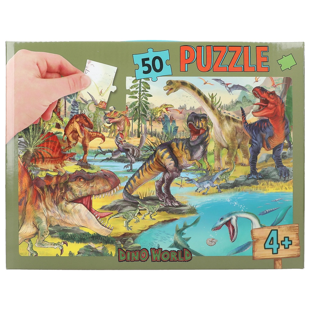 Puzzle 50 piezas - DinoWorld