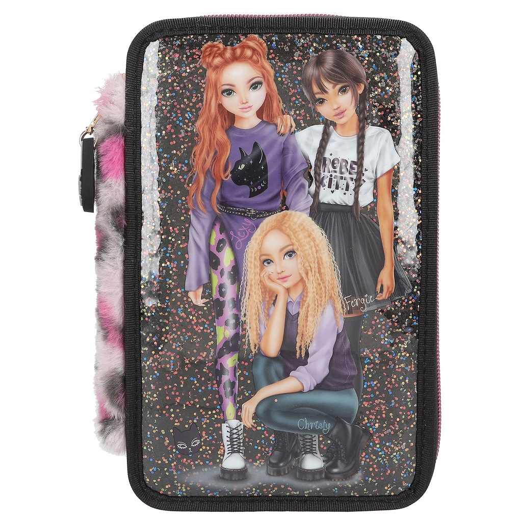 Estuche triple REBEL KITTY - TOPModel