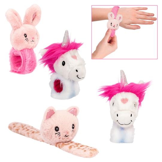 Pulsera slap de peluche- Princess Mimi