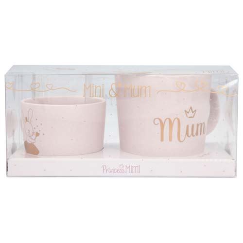 Set de dos tazas Mini y Mum - Princess Mimi