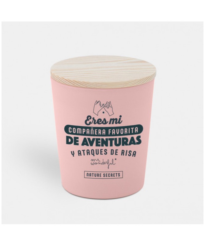 Vela Eres mi compañera favorita de aventuras - MrWonderful