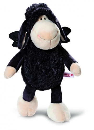 Borrego negro Jolly "Don't worry" 20cm - Nici