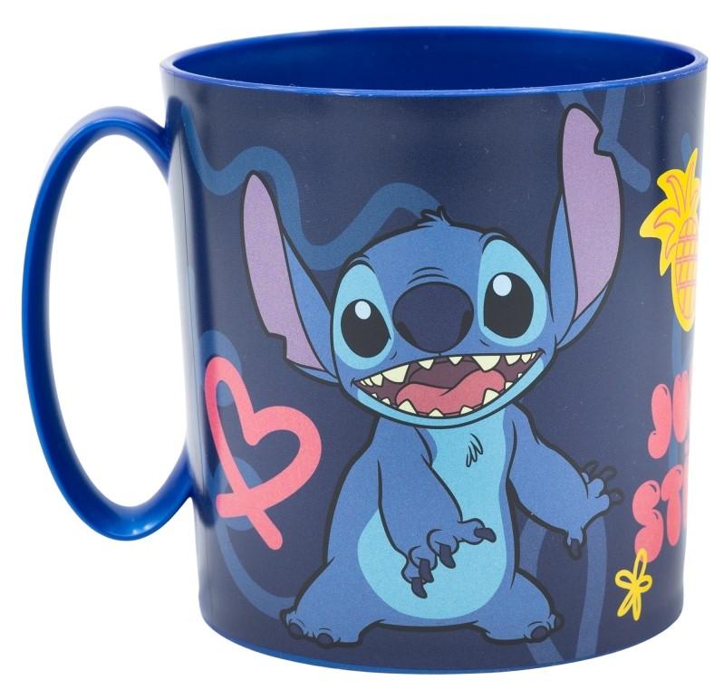 Taza de Plastico Microondas 390ml - Stitch