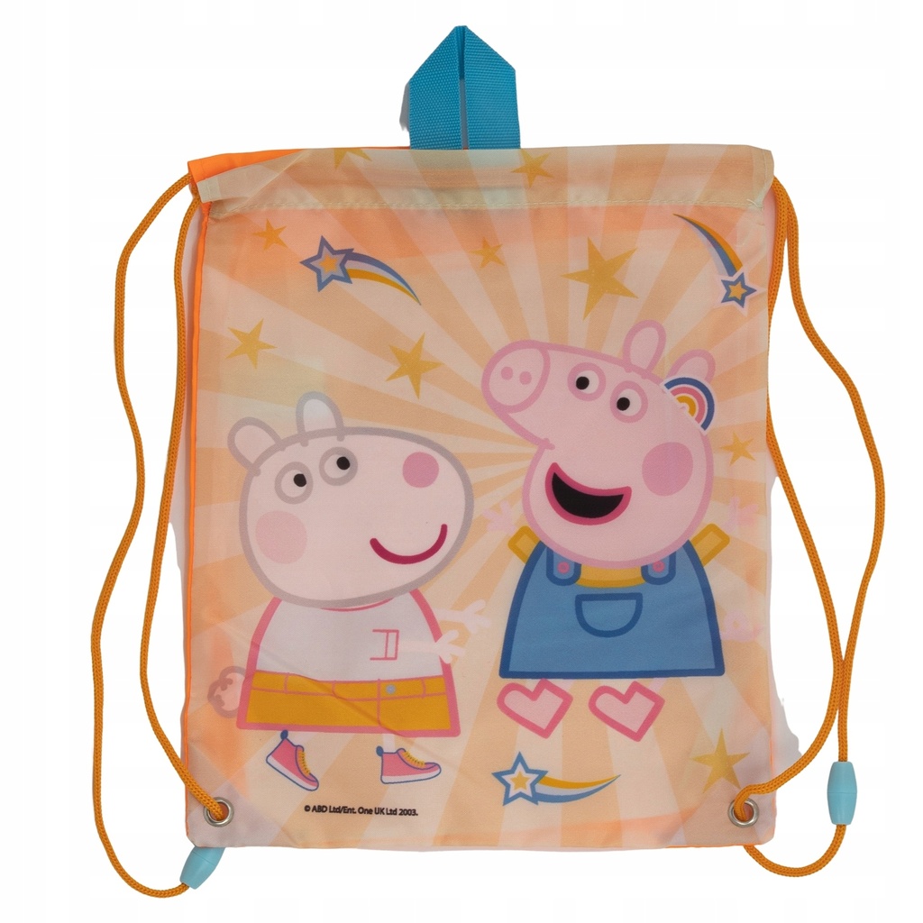 Bolsa saco merienda - Peppa Pig