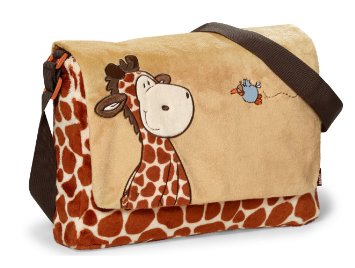 Bolso bandolera de peluche Jirafa 35,5x25 - Nici