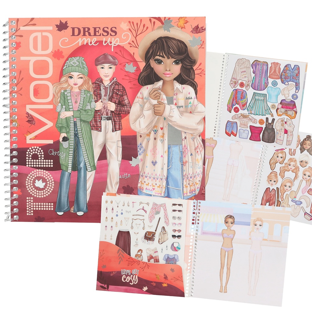 Dress Me Up Stickerbook COSY - TOPModel