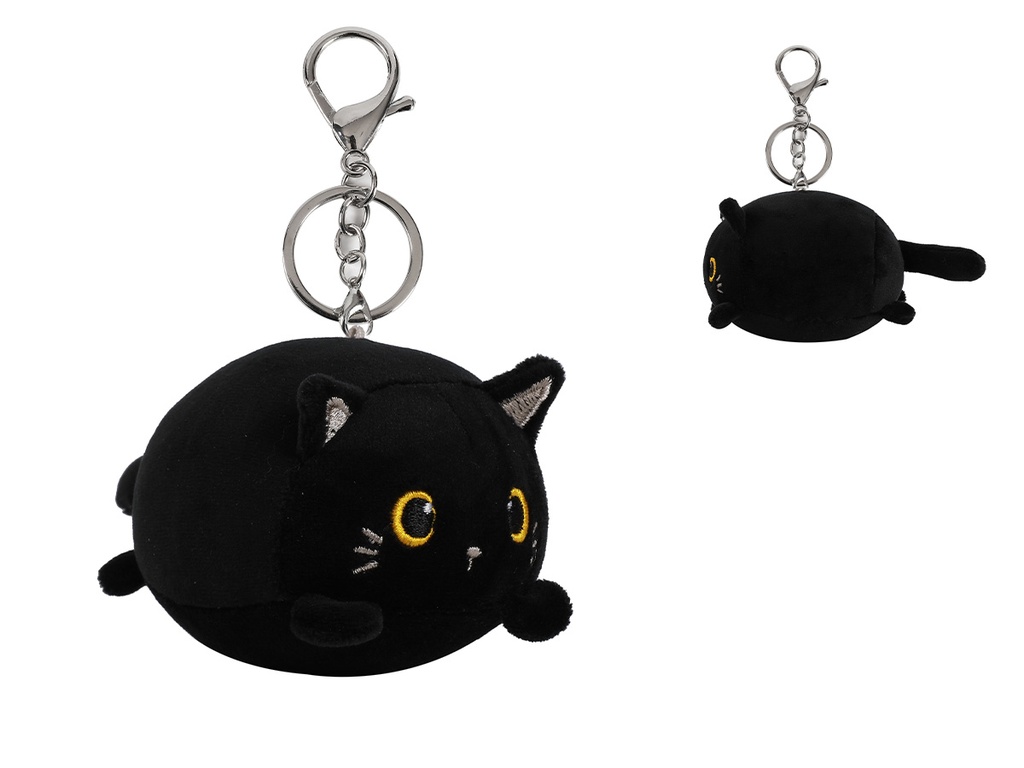 Llavero de peluche BLACK CAT - iTotal