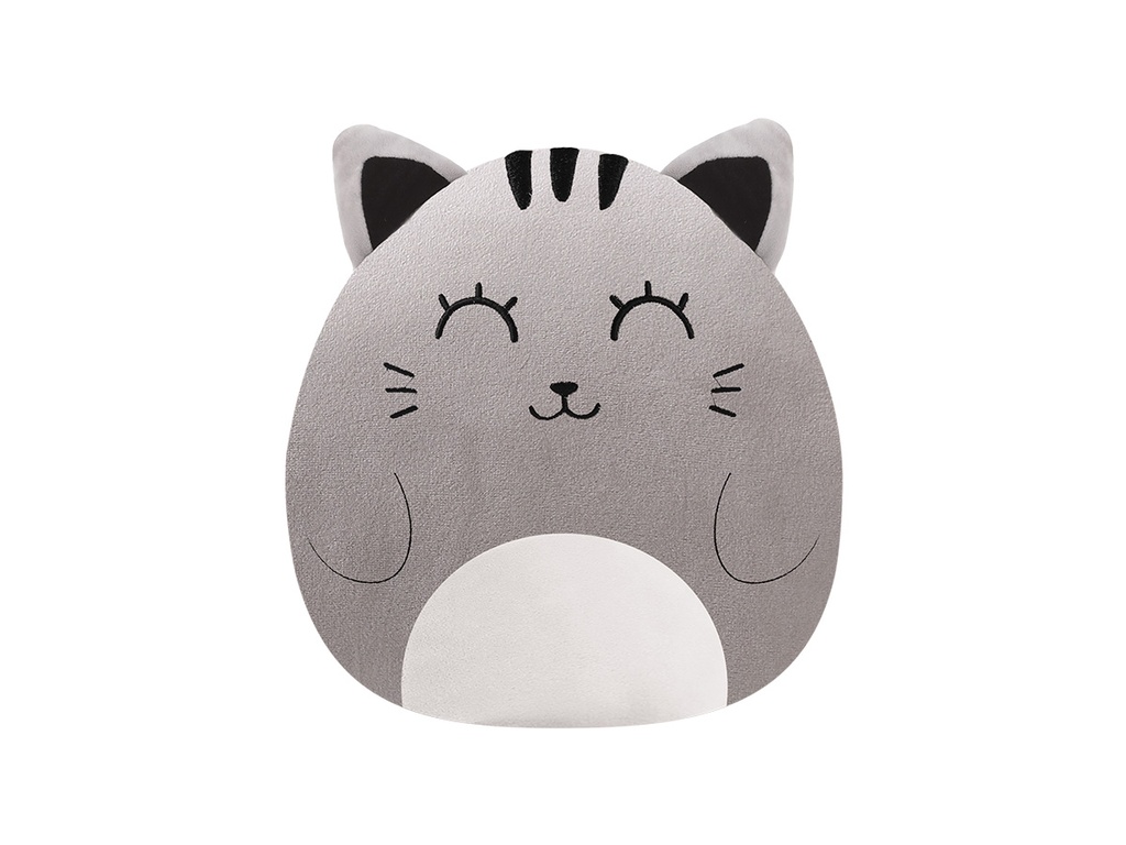 Cojín peluche GREY CAT - iTotal