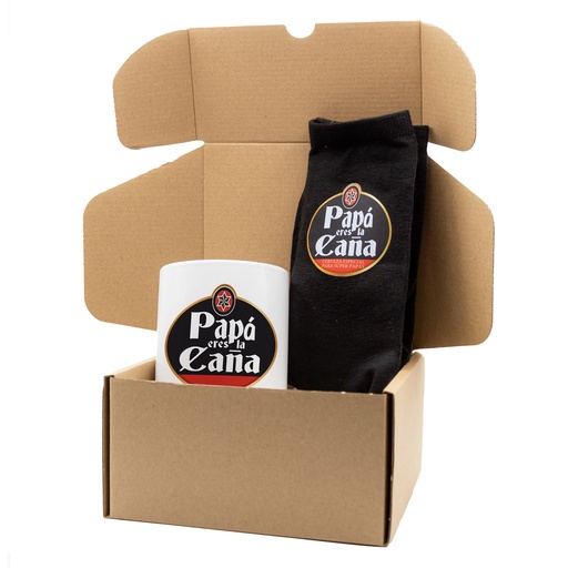 [PK39] Pack Taza Calcetín "Papá Eres La Caña"