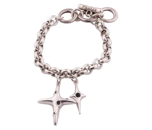 [CZ1454] Pulsera Cruz Cadena - Pikadura