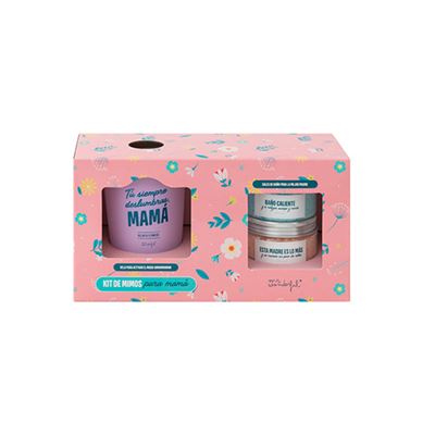 Kit de mimos para mamá Sales de baño + vela - MrWonderful