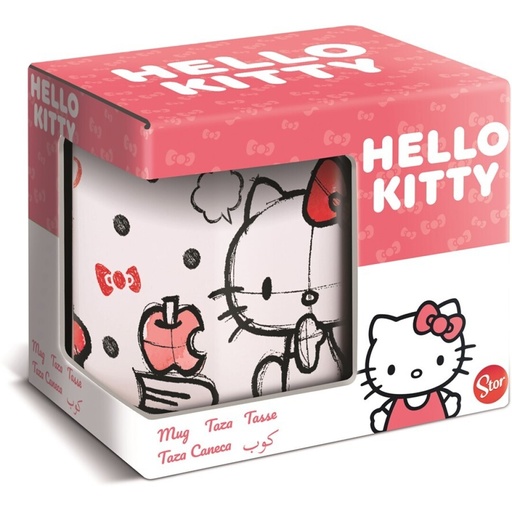 Taza Cerámica 325ml con Caja - Hello Kitty