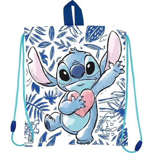 Bolsa saco merienda - Stitch