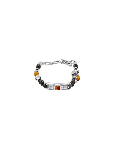 [243105-02-0]  Pulsera Mini Kubik Stile Marron - Ciclón