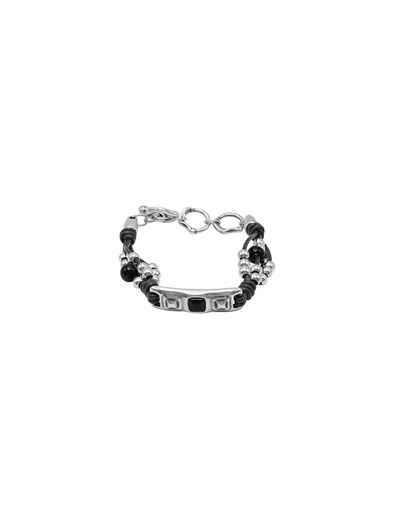 [243105-01-0]  Pulsera Mini Kubik Stile Negro - Ciclón