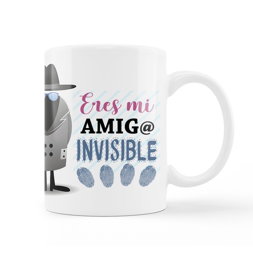 [T148] Taza "Eres mi amigo invisible" - L'Informal