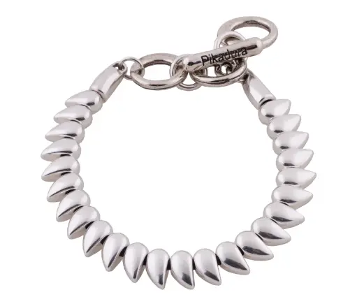 [EC2056] Pulsera Entre Comillas Plata - Pikadura