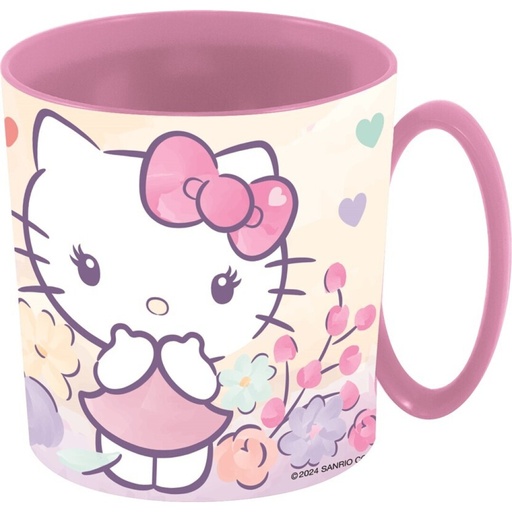 [ST_81704] Taza De Plástico Para Microhondas - Hello Kitty