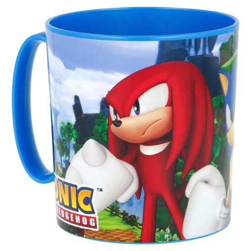 [ST_40504] Taza De Plástico Para Microhondas - Sonic